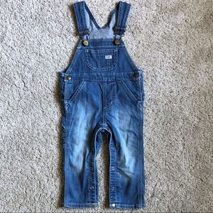 LEE denim overalls size 12- 18M